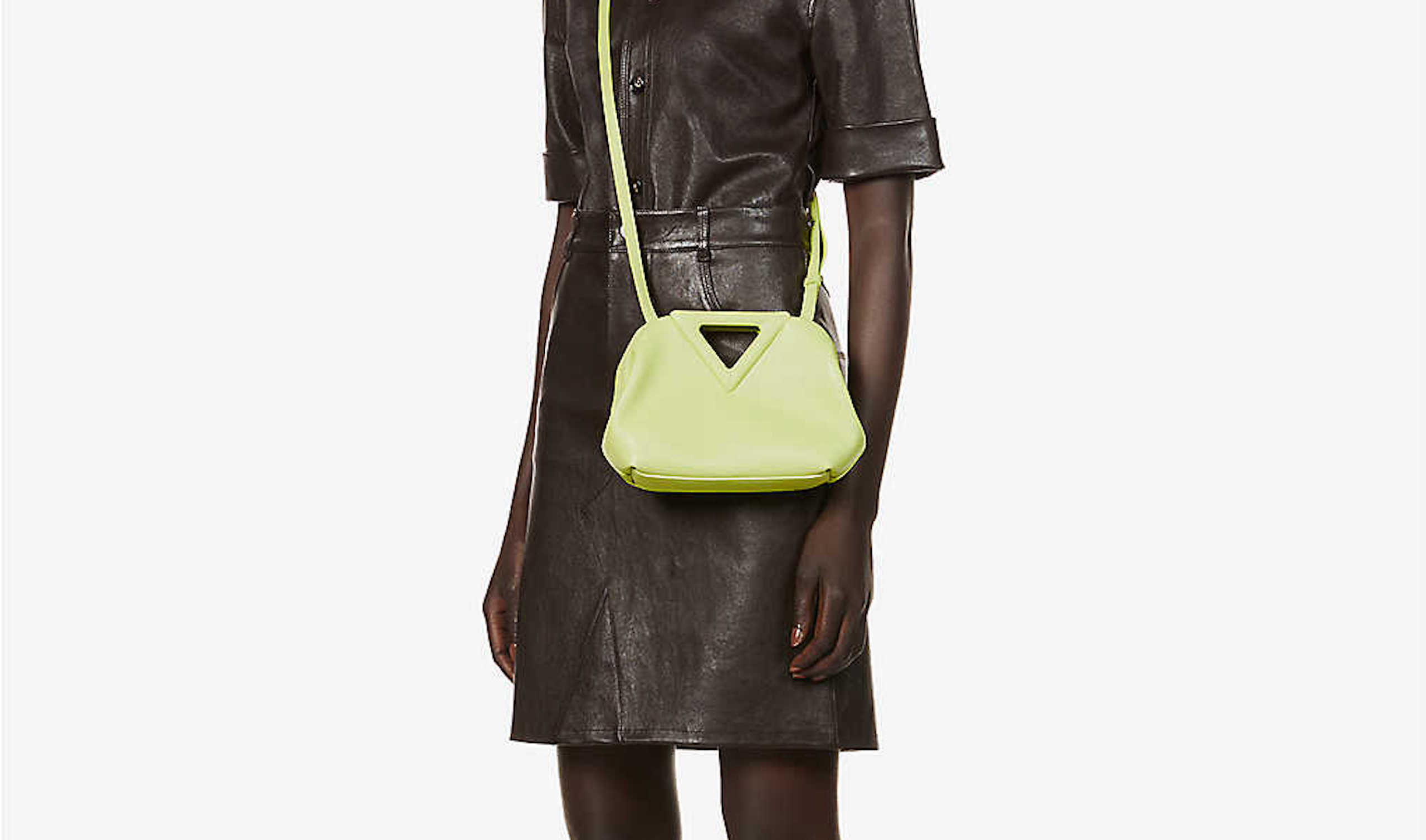 Digital Editor's Top Holiday Gift Picks Bottega Veneta Leather Point Bag in Seagrass