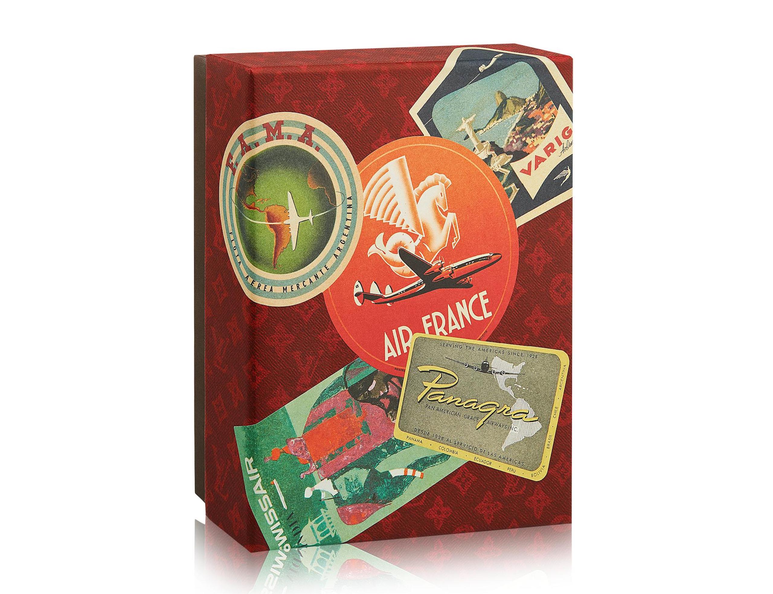 Louis Vuitton Postcards Box, 30 Airlines Labels
