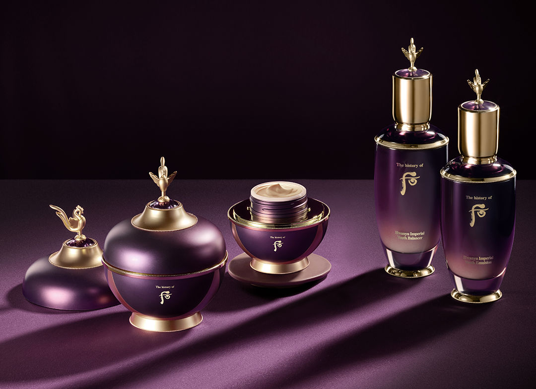 The history of Whoo Hwanyu Imperial Youth line