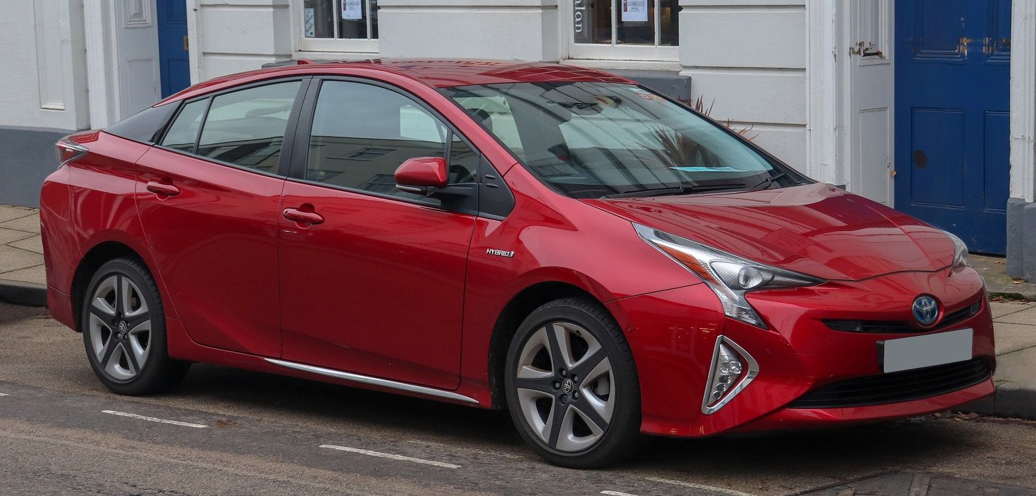 Sergey Brin and Larry Page Toyota Prius