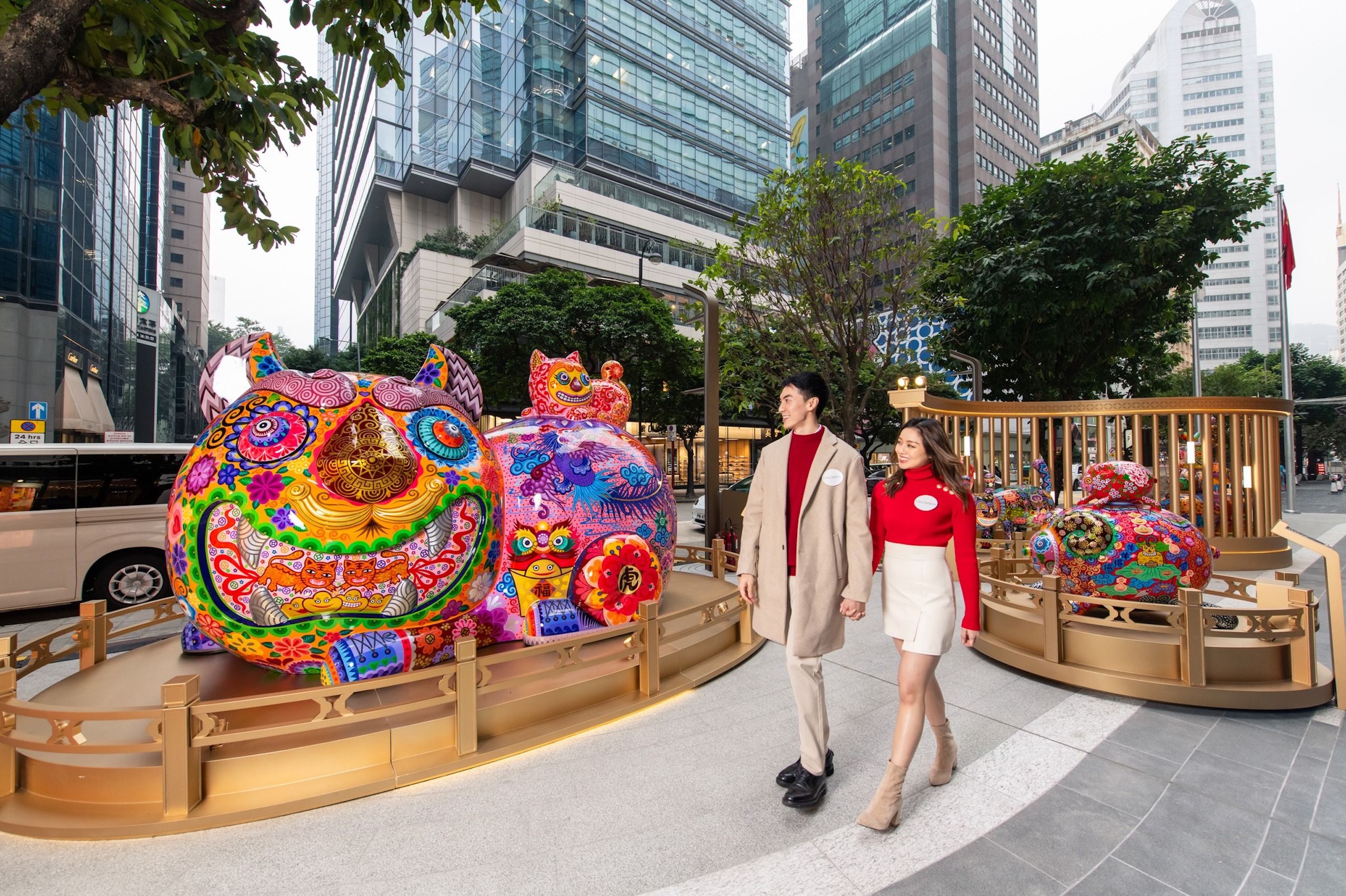 The Best Chinese New Year Displays in Hong Kong for the Year of the Tiger