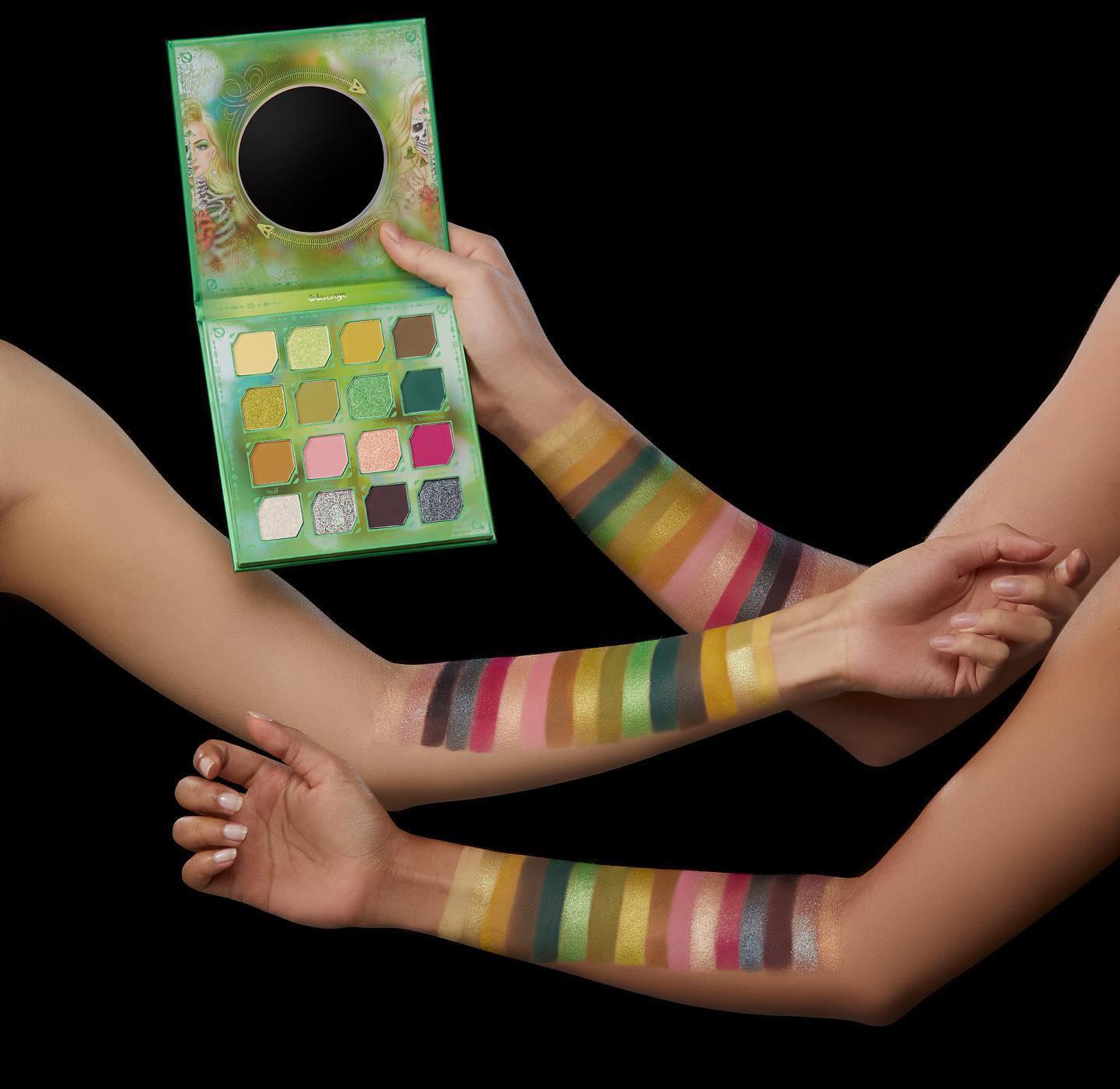 colourful eyeshadow palettes indie beauty makeup brands odens eye 1