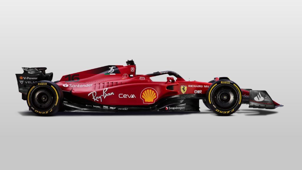 Ferrari Unveils F1-75 Car Ahead of 2022 Formula 1 Season