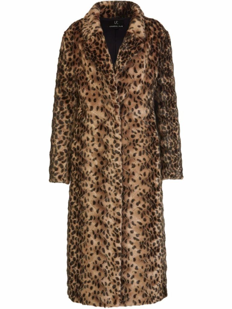 Topshop leopard print faux fur coat – Manifesto Woman