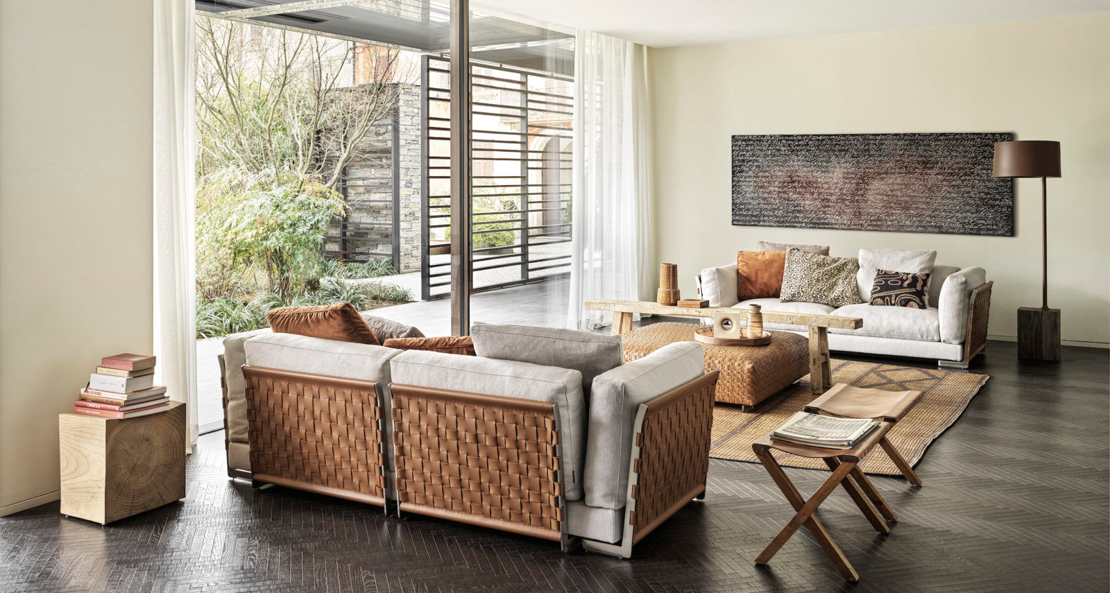The Gorgeous Italian-Made Flexform Cestone Sofa