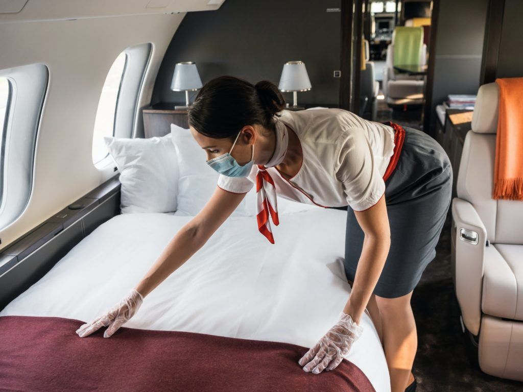 Safety and hygiene are paramount for the private aviation business