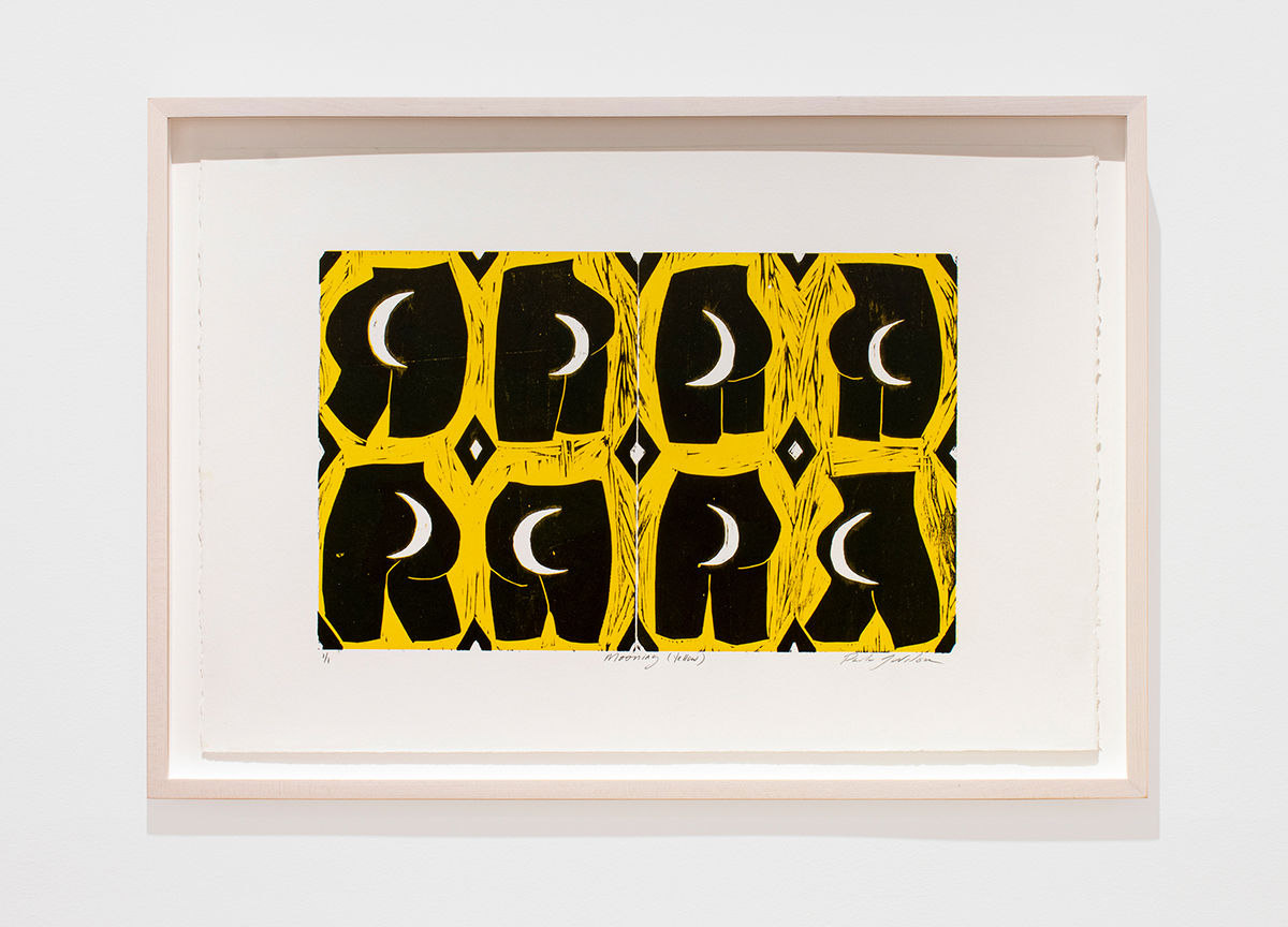 Denny Dimin Gallery: Paula Wilson, Mooning (Yellow), 2019