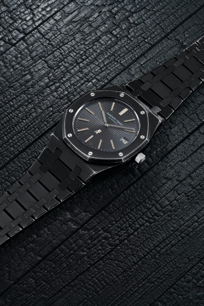 Phillips auction Ref 5402ST – Karl Lagerfeld Black PVD coated "A series"