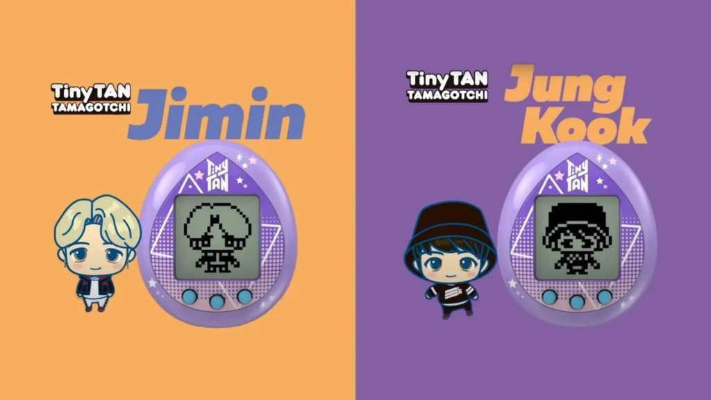 Tamagotchi Nano x BTS TinyTAN Hugmy Tamagotchi J-Hope ver
