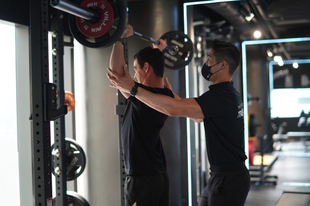 Personal training at Two Percent Fitness