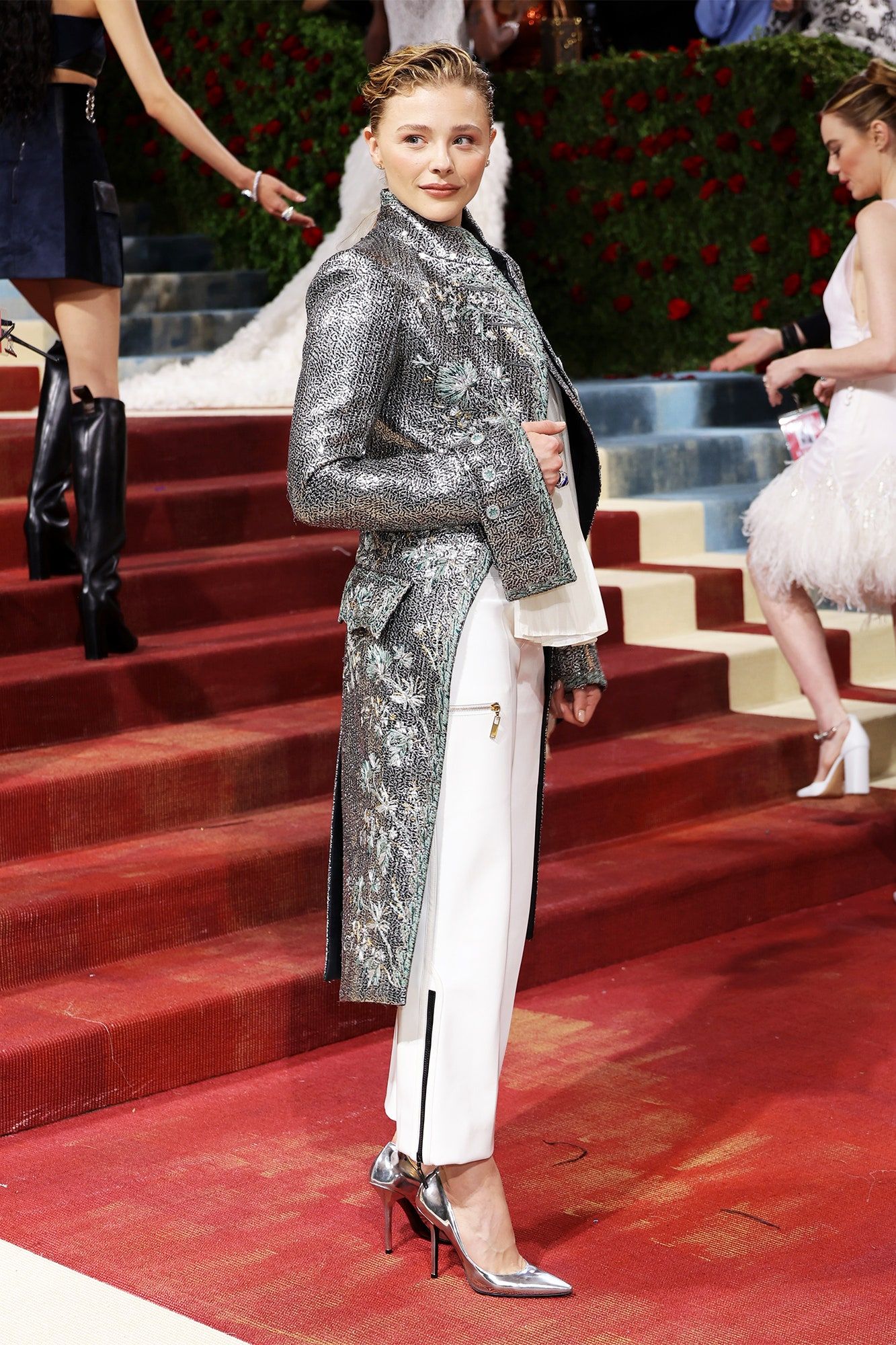 Chloe Grace Moretz in Louis Vuitton diamonds at Met Gala 2022