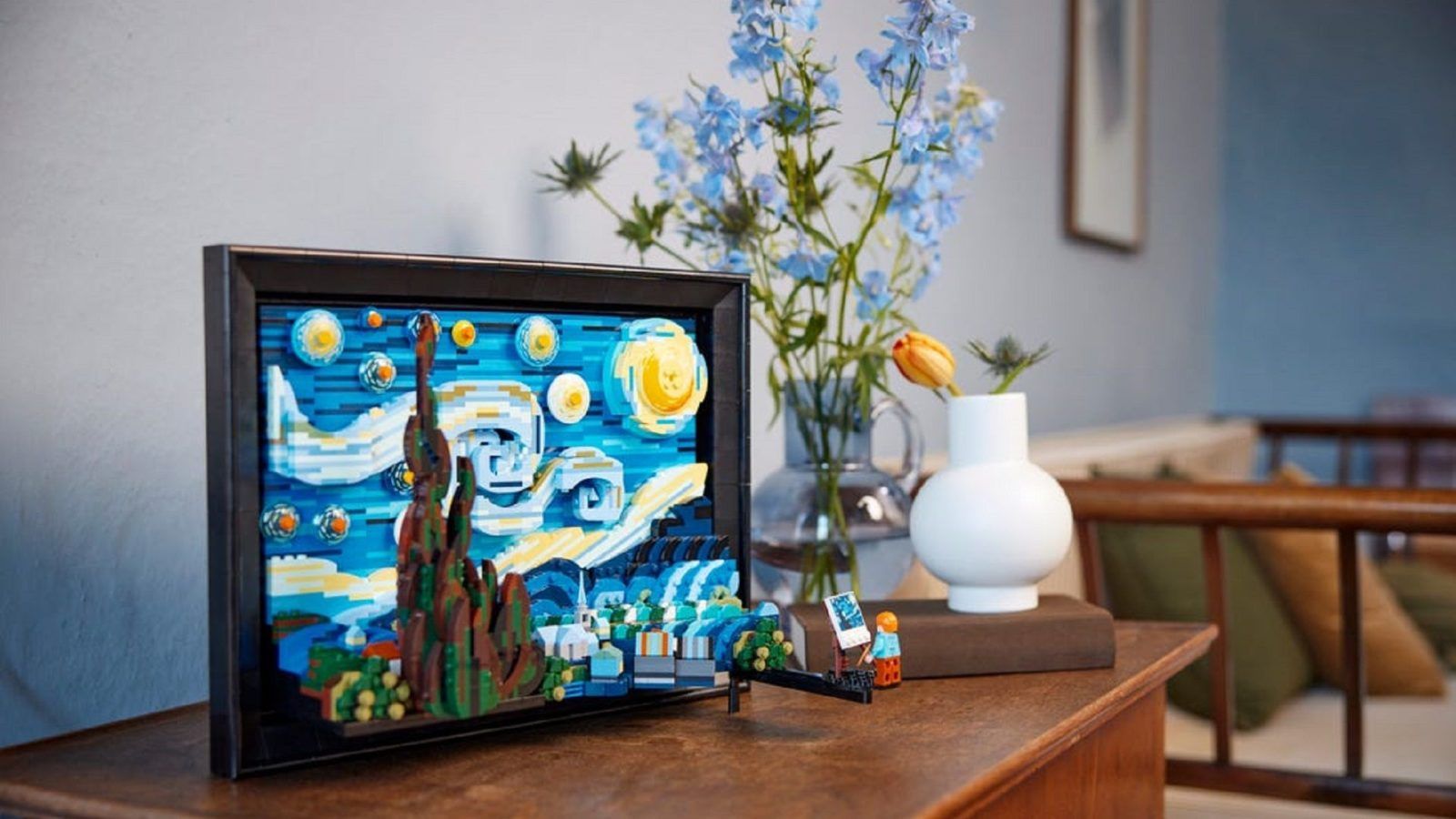 the starry night lego