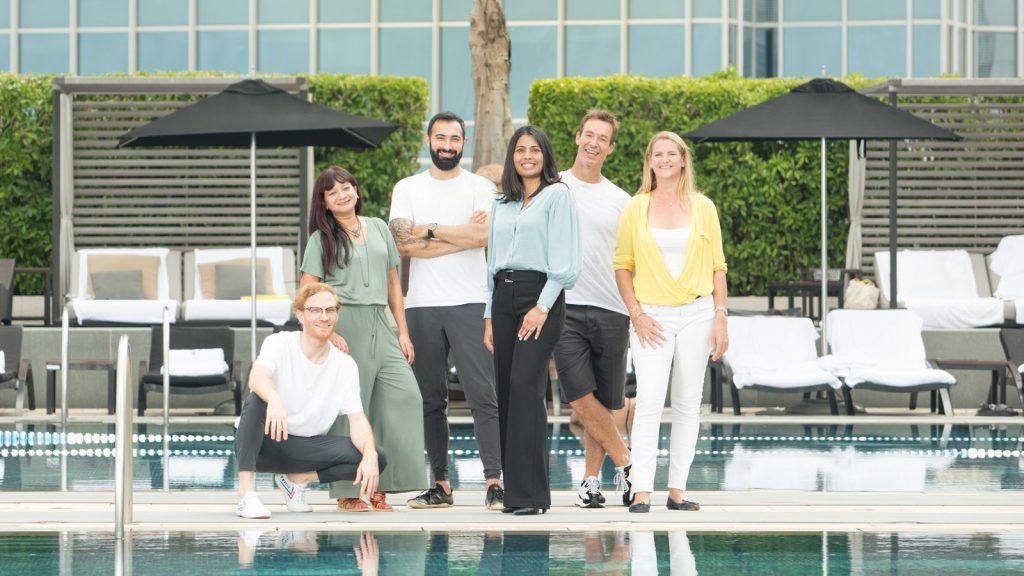 Dr Tania Bardhan (centre) spearheads the wellness programmes at the Spa at the Four Seasons Hong Kong