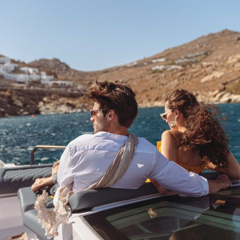 This New Mykonos Hotel Comes with a Rare Private Beach and Some of the Best Food on the Island