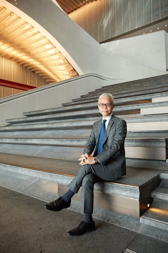 Hong Kong Palace Museum director Dr Louis Ng