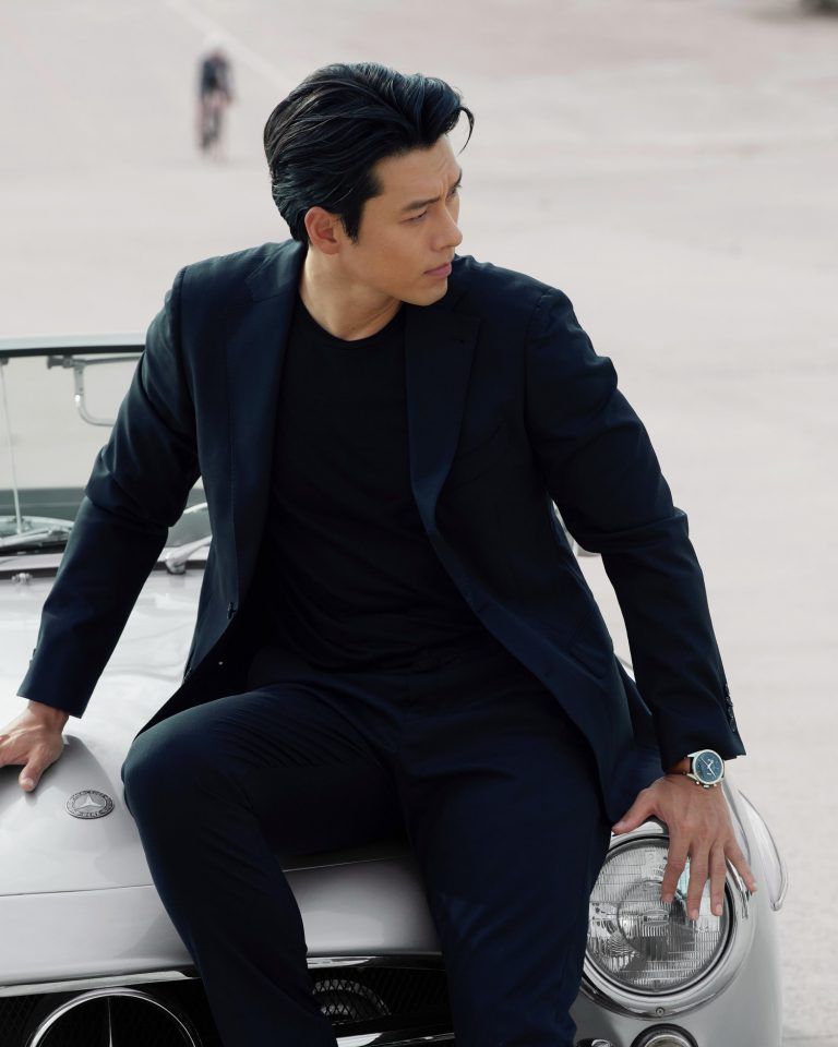 Hyun Bin and George Clooney Front Omega Speedmaster '57 Campaign