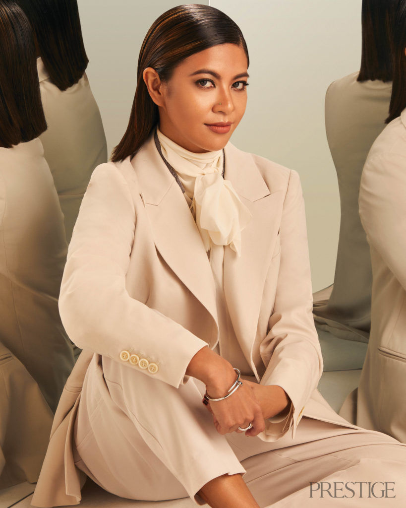 Cover Story Oct 2021 Nadiah Wan white suit