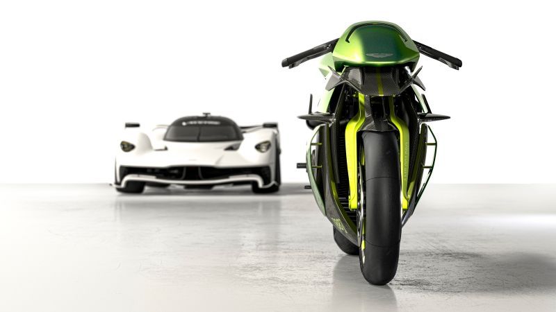 Aston Martin Revs into The Motorcycle Space with The AMB 001 Pro Track Superbike