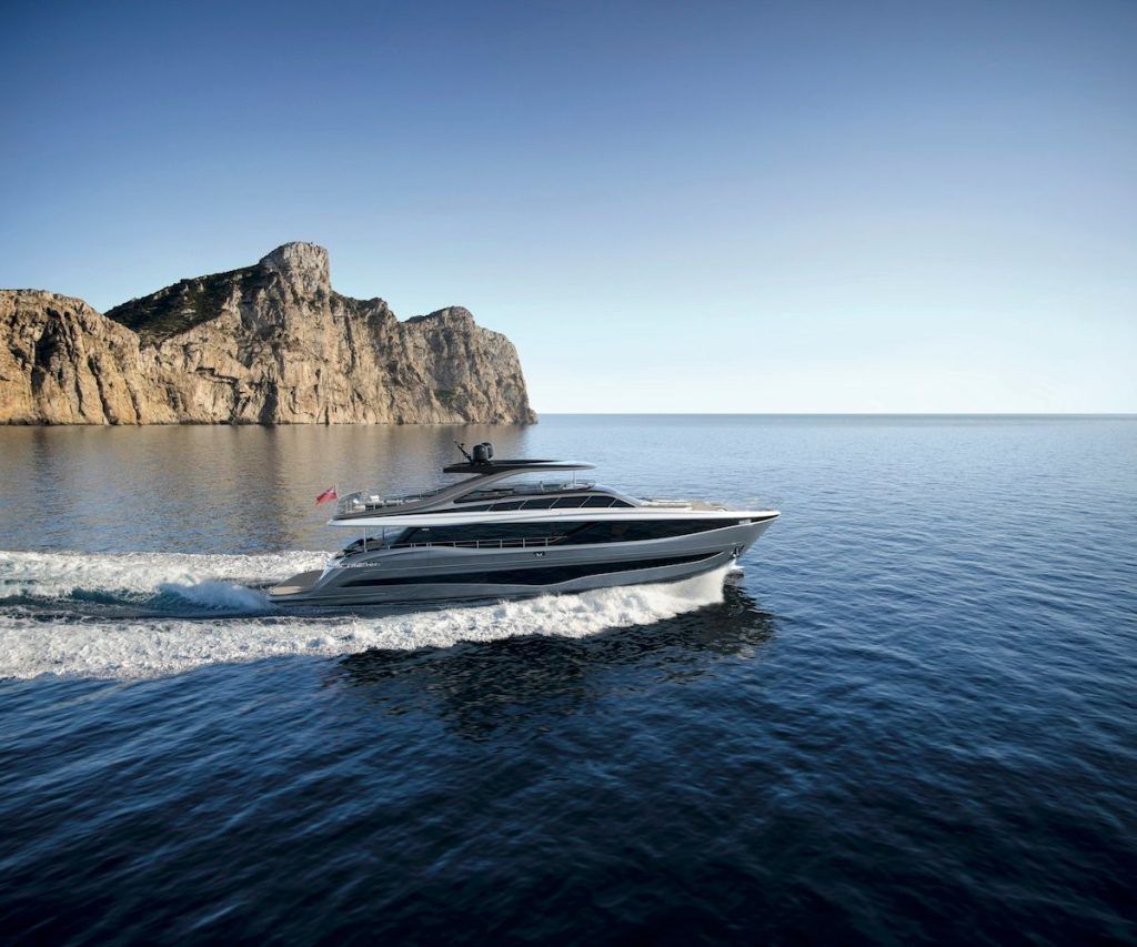 The New Princess Yachts Y95 Raises the Bar High for Large Flybridge Motor Yachts
