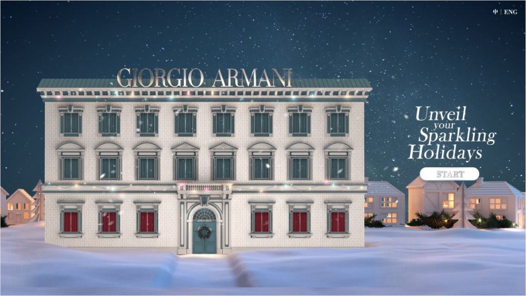 Unveil Sparkling Holidays with Giorgio Armani