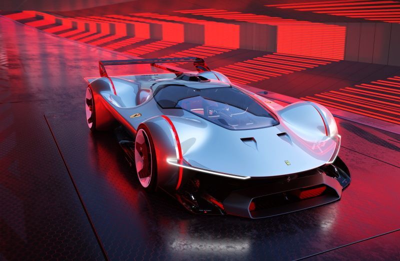 Ferrari Reveals the Vision Gran Turismo, Its First Virtual Motor Sports Concept Car