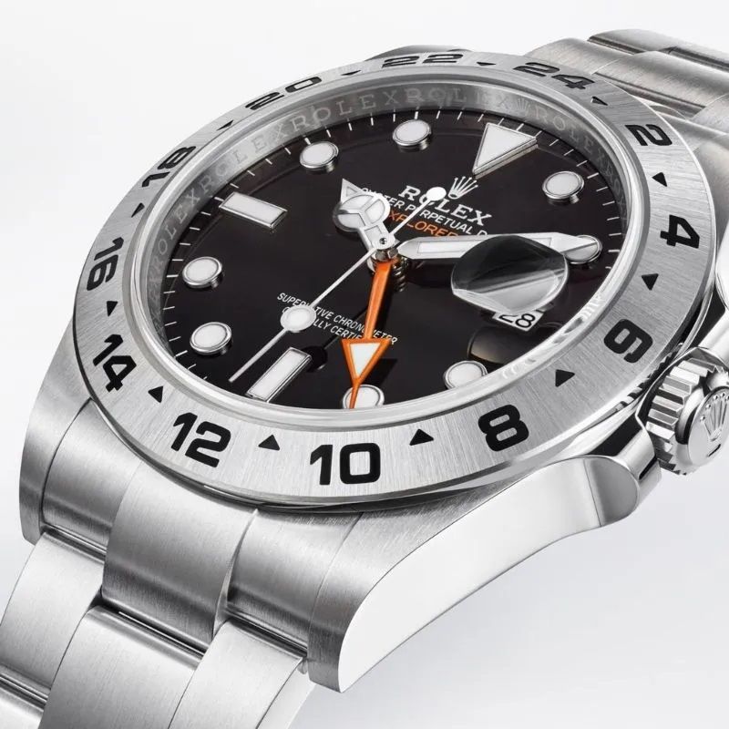 Rolex second-hand watch