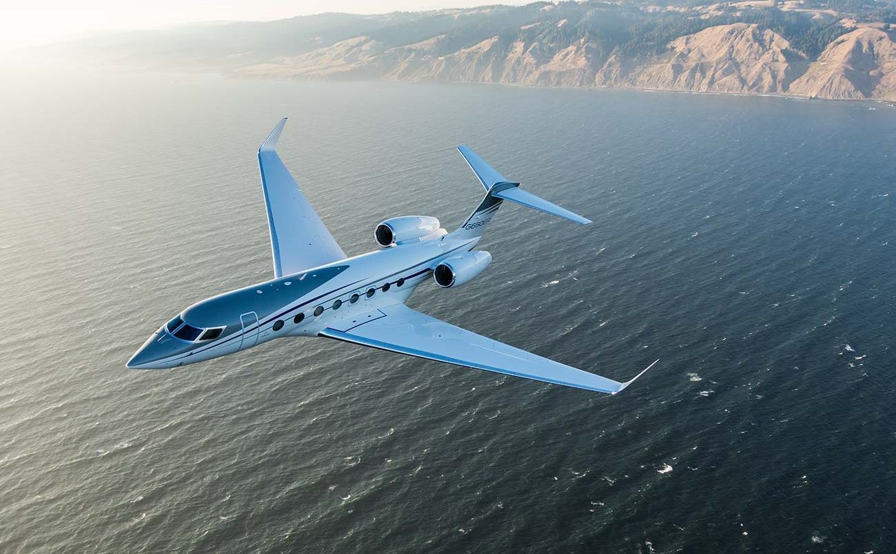 Gulfstream G-650ER Jeff Bezos