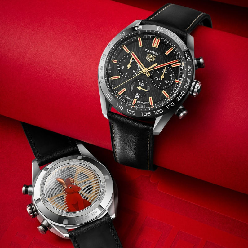 Limited-Edition TAG Heuer Watch Released to Celebrate the Year of The Rabbit