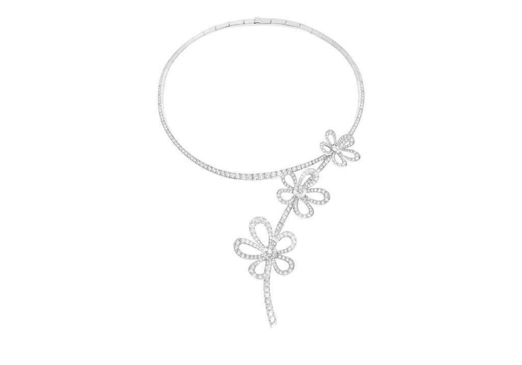 Van Cleef & Arpels Master the Combination of White Gold and Diamonds