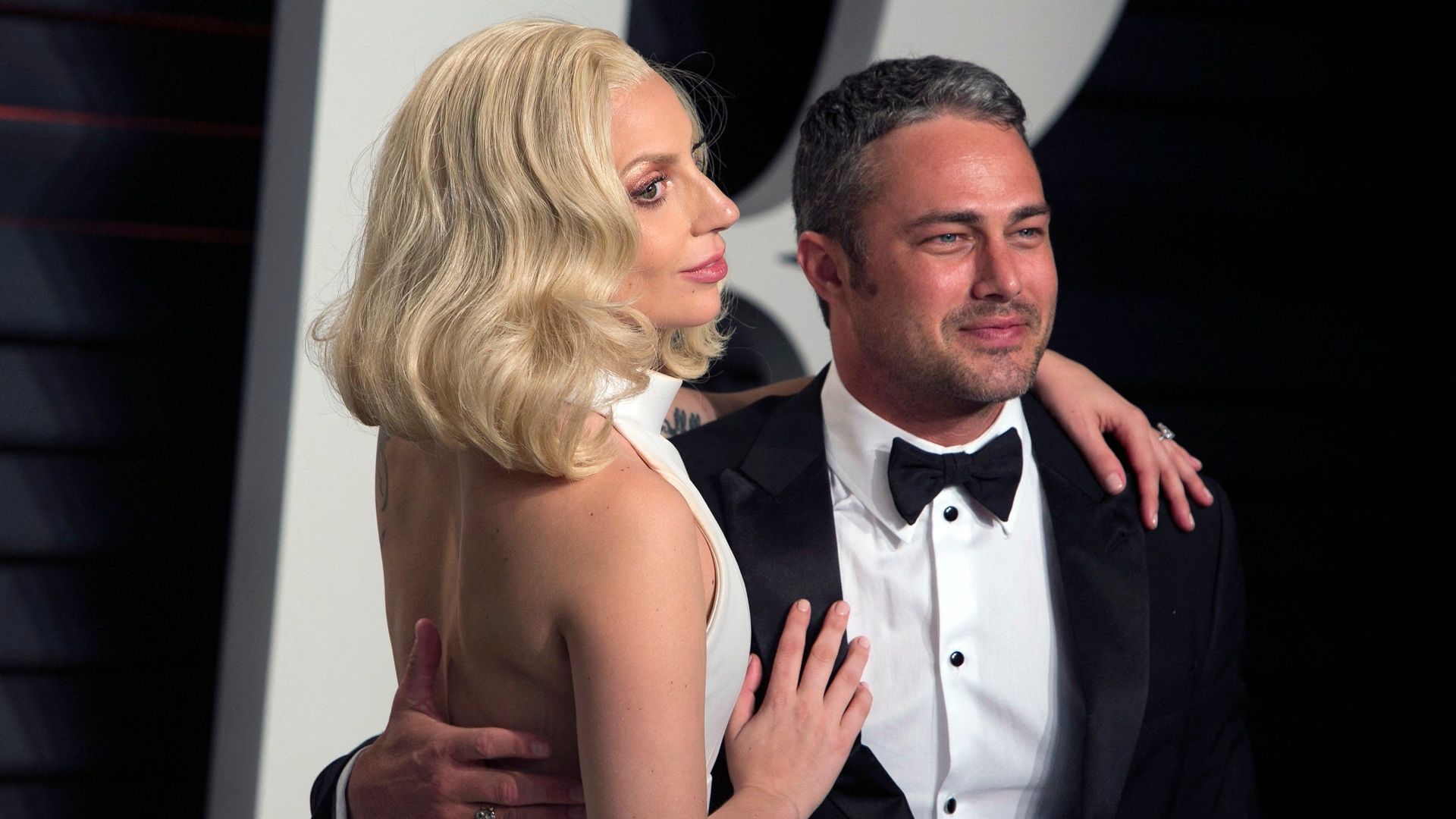 Couples who got engaged or married on Valentines Day: Lady Gaga and Taylor Kinney