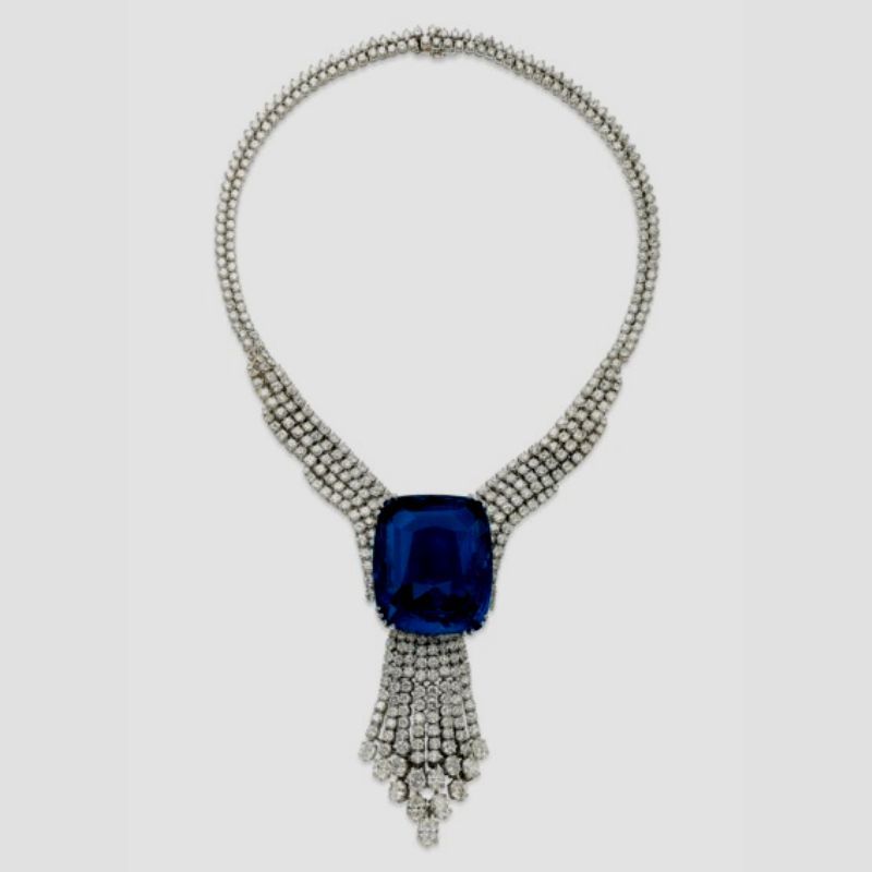 expensive jewellery pieces- Blue Belle of Asia