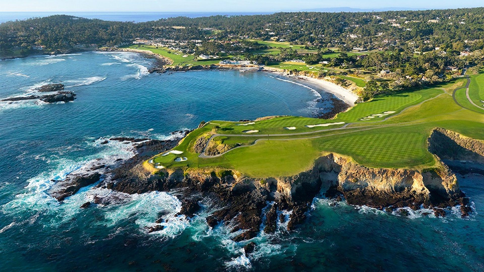 Pebble Beach Golf Links, USA best golf courses 