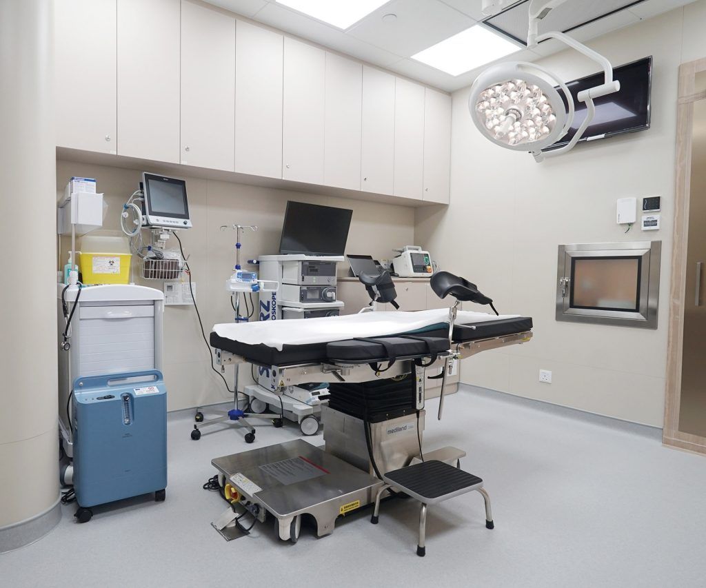 The operation theatre at HEAL Fertility