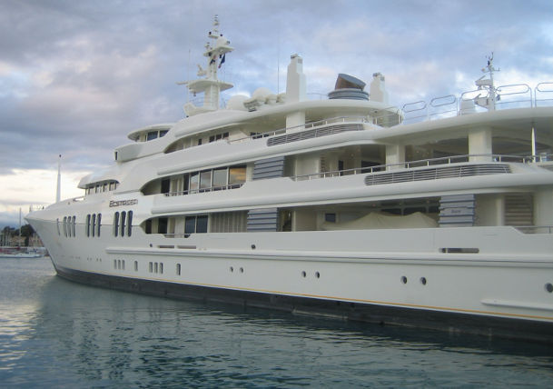 Yachts of Roman Abramovich