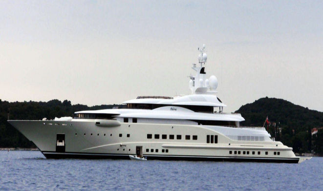 Yachts of Roman Abramovich