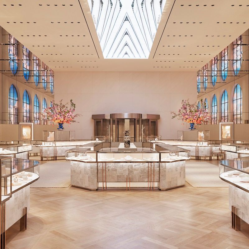 Tiffany & Co. Unveils Redesigned The Landmark Flagship Store In NYC
