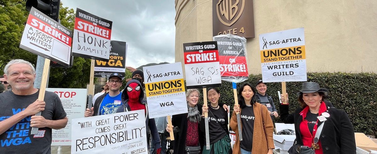 Imagine Dragons Show Support For Writers During WGA Strike By
