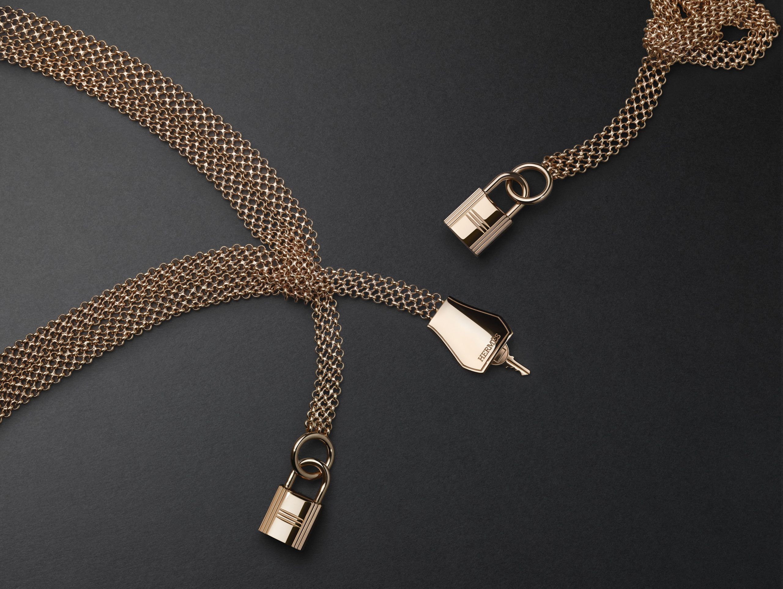 Louis Vuitton Padlock and Key Charm Bracelet - Prestige Online