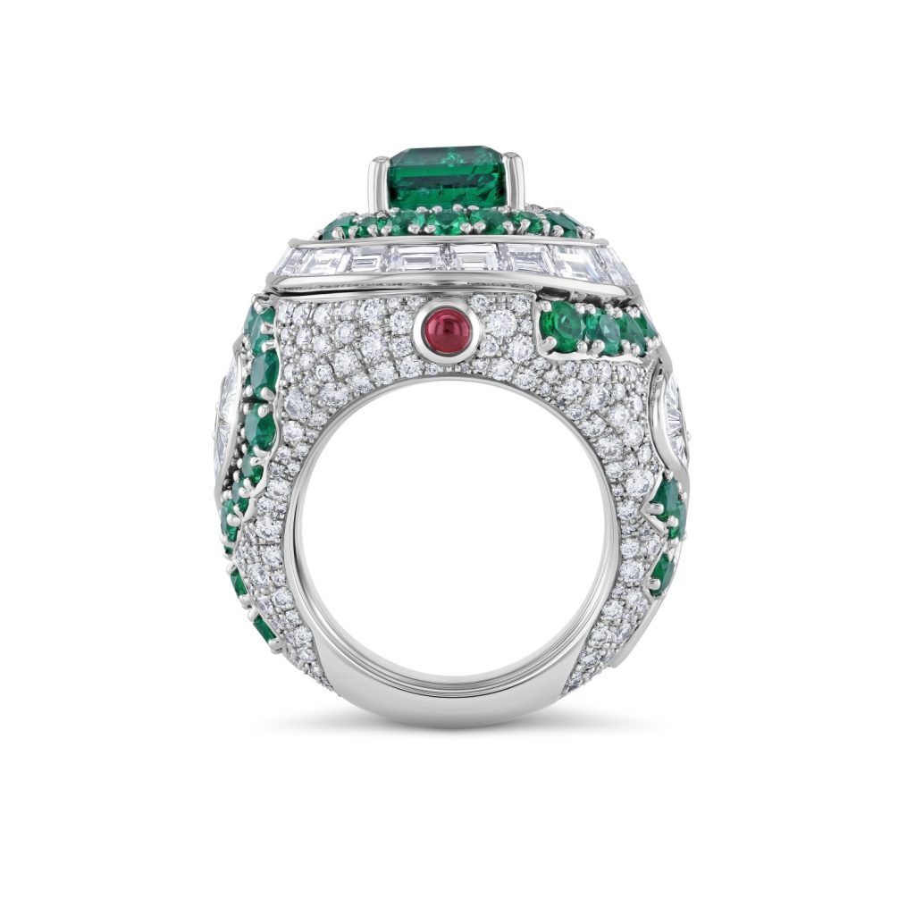 Gübelin emerald ring