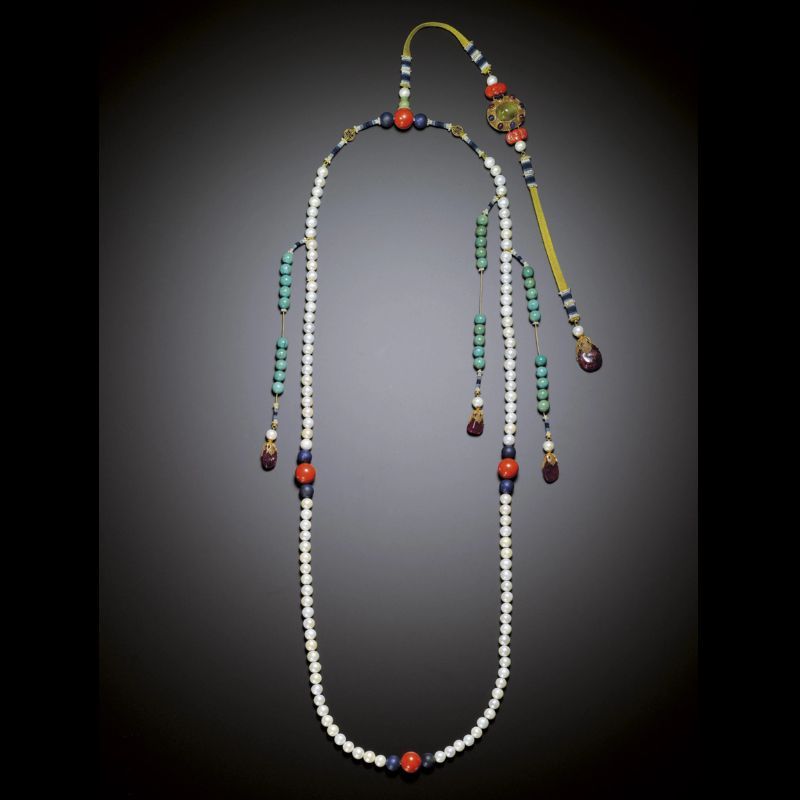 expensive pearl necklaces- Qing dynasty
