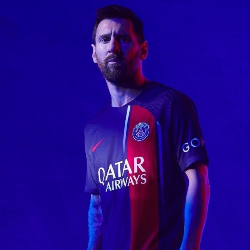 Messi, Neymar and Mbappé Model the New Psg Home Jersey for 2023/2024 Season
