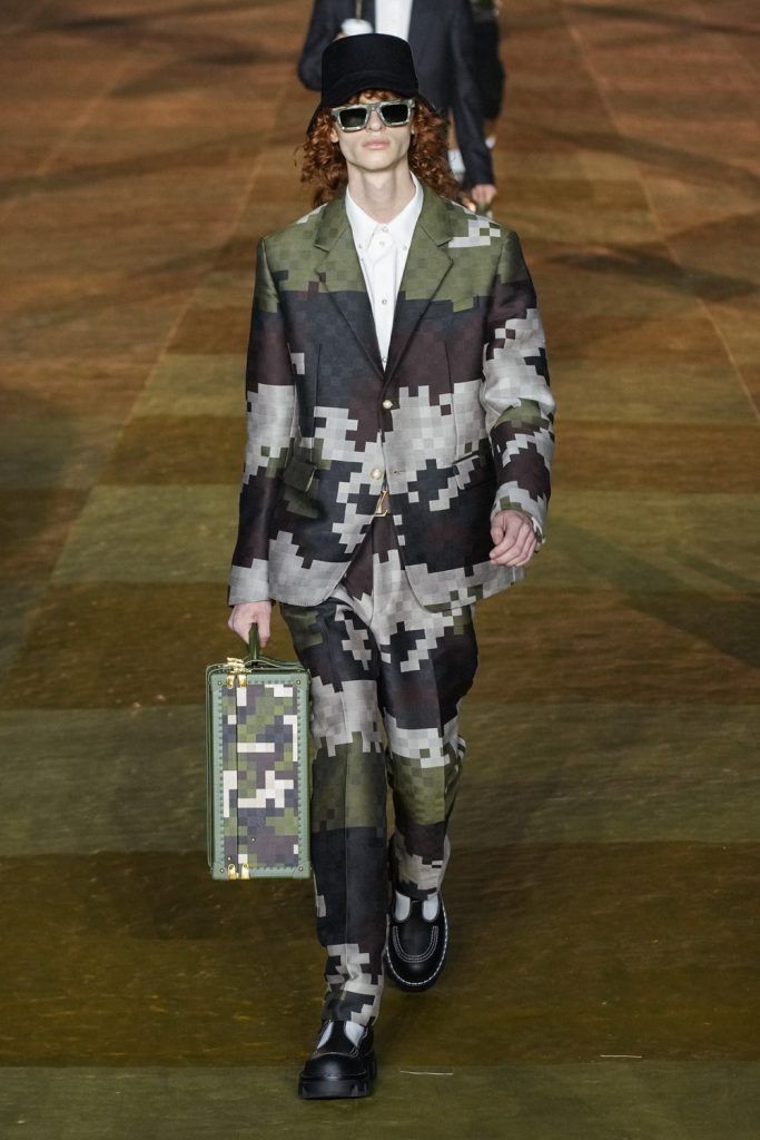 Pharrell Williams presented the first collection for Louis Vuitton