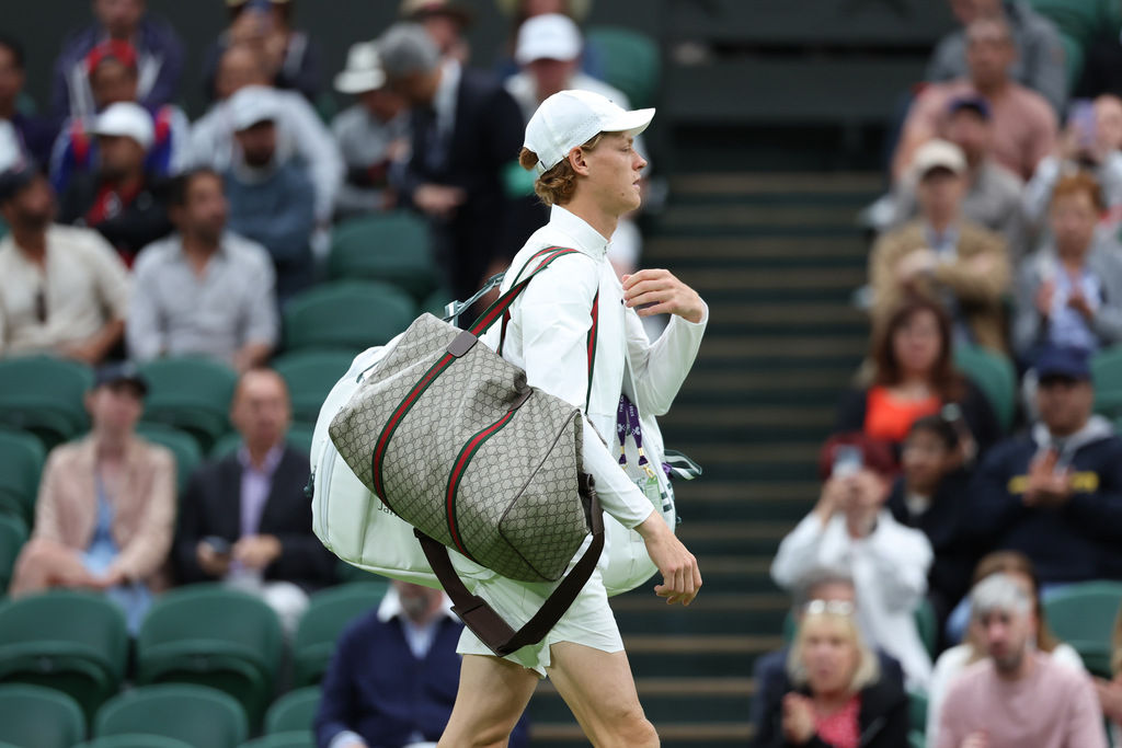 Tennis Star Jannik Sinner and Gucci Pair up for a Stylish Collaboration at Wimbledon