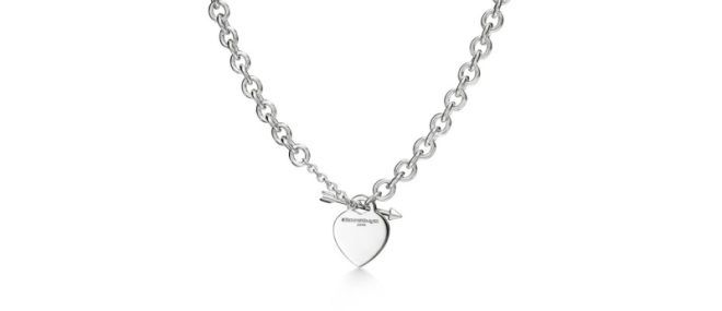 Tiffany & Co. Lovestruck Heart Tag Necklace