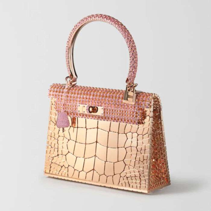 Hermes unveils $1.9 million Birkin handbags crafted from gold and diamonds