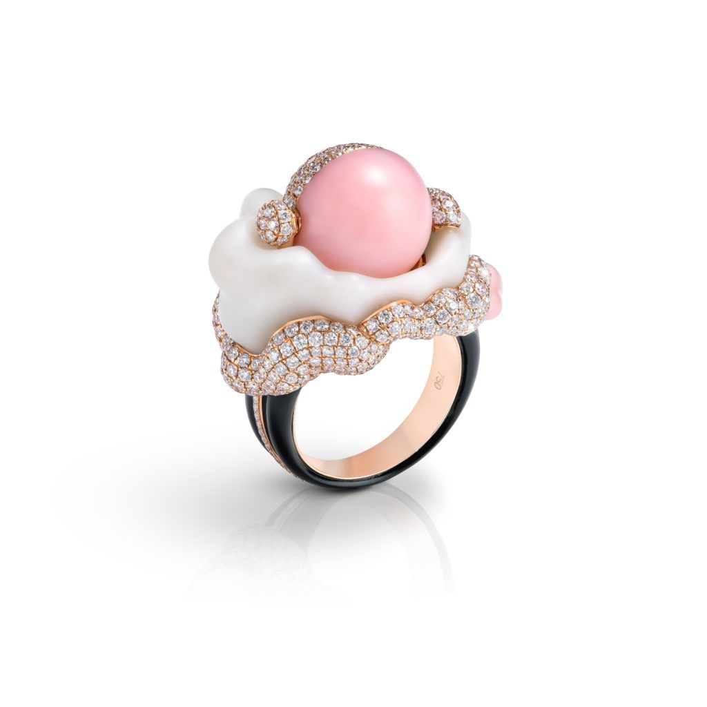 H.Five Pink Moon ring