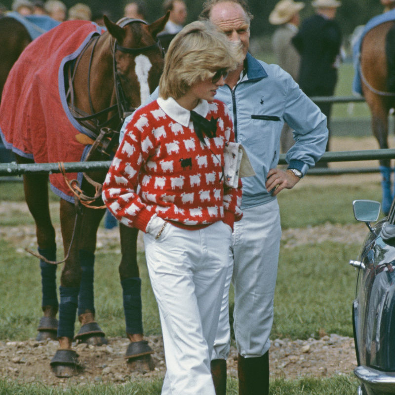 Princess Diana’s ‘Black Sheep’ Sweater Sold For HKD 8.6m at Auction