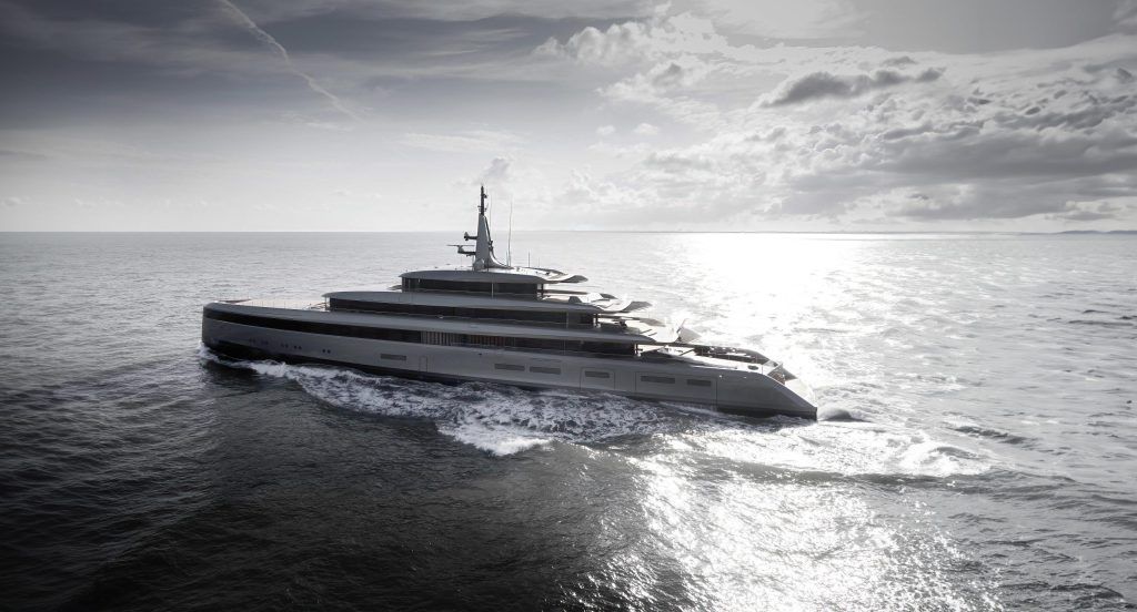 Feadship launches its second largest fully aluminium yacht 'Najiba