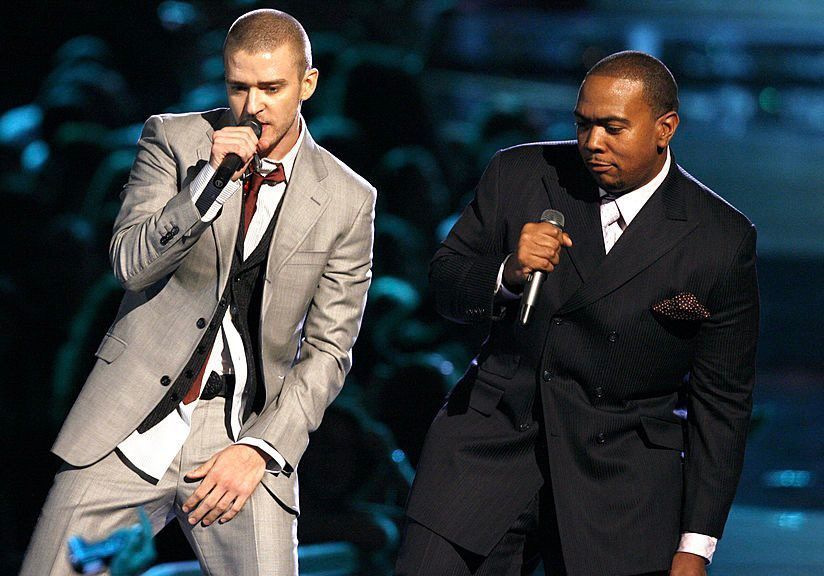 Timberlake with Timbaland