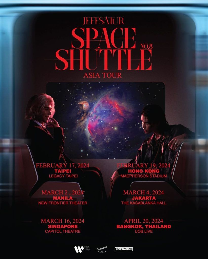 Jeff Satur Brings 'Space Shuttle No.8 Asia Tour' to Hong Kong in 2024